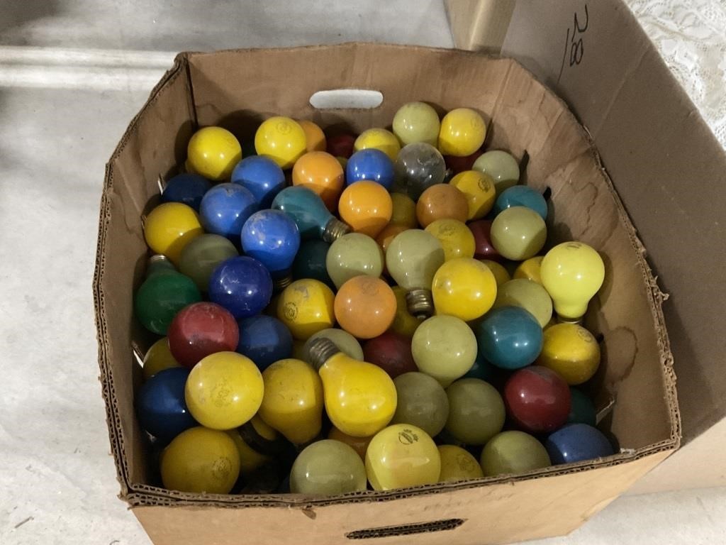 Colored Light Bulbs PU ONLY