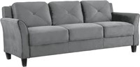 Lifestyle Solutions Sofa, Dark Grey