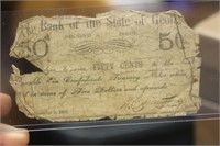 Civil War Era 50 cents Obsolete Bank Note