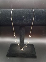 Vintage Sterling Silver Necklace (2.9 g)