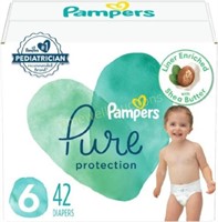 Pampers Diapers Size 6  42ct - Pure Protection
