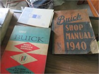 1940 AND 1962 BUICK MANUALS AND 1973 BUICK