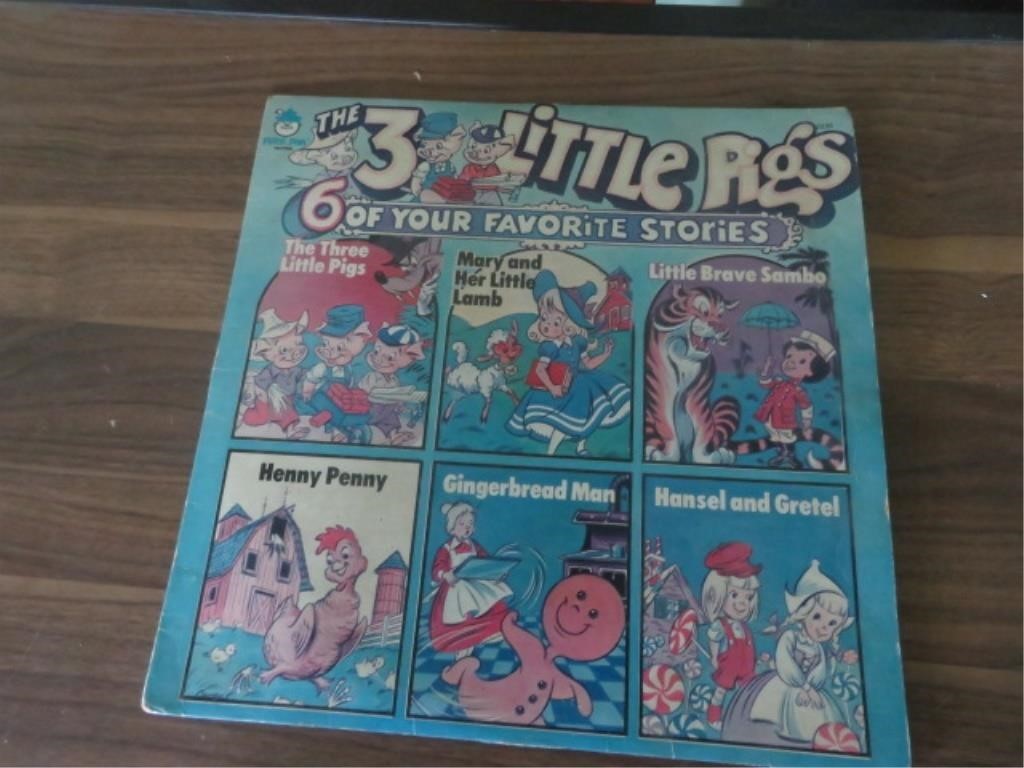 THE 3 LITTLE PIGS RECORD