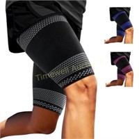 ABYON Thigh Sleeves  Quad Relief XL Black