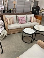 Better Homes Patio Sofa with Cover