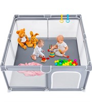 ($89) TODALE Baby Playpen for Toddler, Large Baby