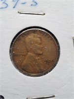 Better Grade 1939-S Wheat Penny