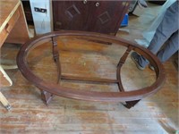 OVAL COFFEE TABLE WITH NO TOP