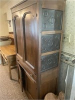 Antique pie safe cabinet
