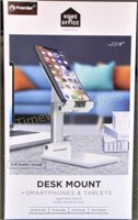 Phone & Tablet Stand - White/Silver