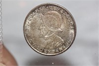 1953 Panama 1/4 Balboa Silver Coin