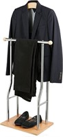 Mind Reader Clothing Valet Rack Suit Stand,