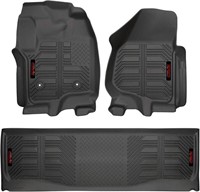 Gator Black Front and 2nd Seat Floor Liners Fits