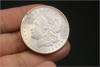 1921 beautiful Morgan silver error coin