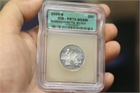 ICG Graded Slabbed Silver Quarter