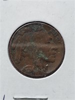 Dark 1934 Buffalo Nickel