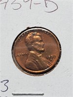 Cleaned 1959-D Lincoln Penny