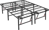 Full 18" Foldable Metal Platform Bed Frame