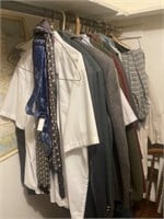 Men’s clothes -  ties shirts coats