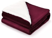 Ultra Plush/Sherpa Fleece Blanket, King