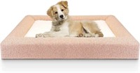 31"x28" Orthopedic Memory Foam Pet Bed