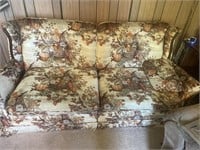 70s style couch 2 cushion