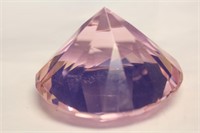 Crystal Diamond Shape Paperweight