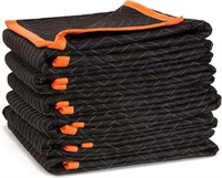 72" x 40" HD Padded Moving Blankets, 6-Pack