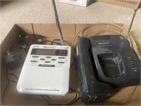 Midland weather scanner, Sony telephone