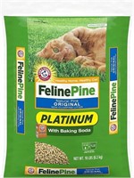 Feline Pine Platinum Non-Clumping Cat Litter 18lb