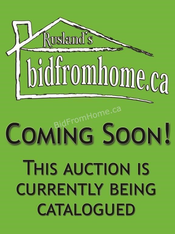 Bridgenorth Estate Online Auction - June 1 - 5/24