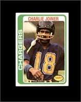 1978 Topps #338 Charlie Joiner EX to EX-MT+