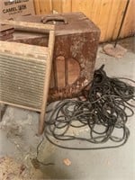 Antique radio washboard - bad shape
