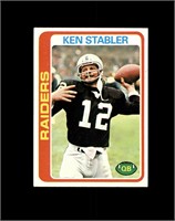 1978 Topps #365 Ken Stabler EX to EX-MT+