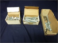 ASSORTED NUTS, LAG SCREWS, AND WASHERS