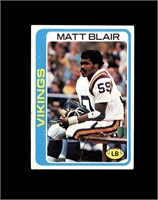 1978 Topps #469 Matt Blair EX to EX-MT+