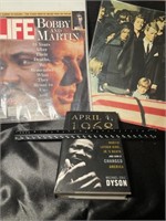 Life Magazine "Bobby & Martin", Jackie O, & Novel