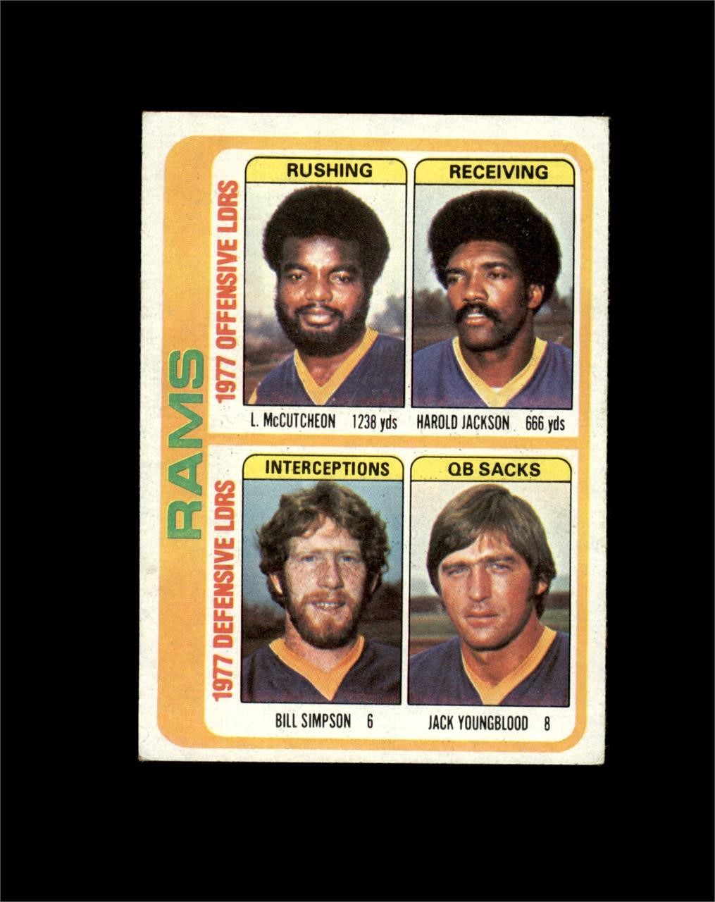 1978 Topps #513 Los Angeles Rams CL EX to EX-MT+