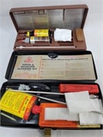 (2) USED PISTOL/REVOLVER CLEANING KITS