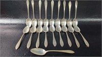 Older Sterling Silver Spoons, Hallmarked 392