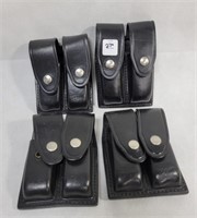 (4) GOULD B627 MAGAZINE HOLSTERS FOR GLOCK 17