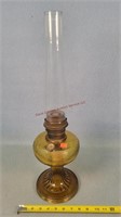 Amber Beehive Aladdin Lamp