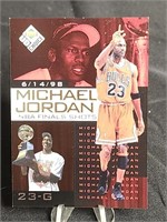 Michael Jordan Upper Deck UD Choice NBA Finals