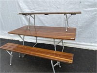 Folding Picnic Table & Benches