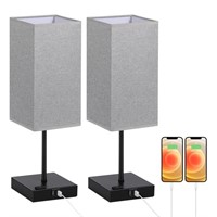Nightstand Lamps Set, Touch Control Table Lamps