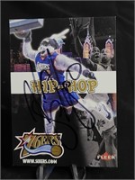 Philadelphia 76ers Mascot Hip Hop Autographed Card