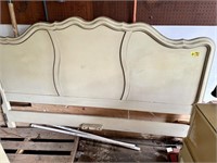 Vintage French Provincial King Headboard - Stored