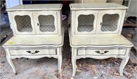 Vintage French Provincial Night Stands as-is - Ck