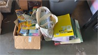 Lot of Notebooks and Office Supplies