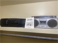 Panasonic Radio cassette player, tape CD player